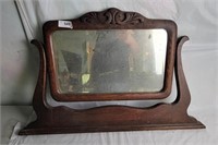 Antique Wood Mirror For Small Dresser