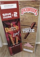 Dutch Leaf & Backwood Adverting Signs