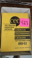 Cec – Chemical Engineering Catalog 1951 – 1952