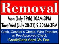 REMOVAL-Mon-Wed, July 19-21