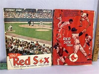 2 Boston Redsox programs 1967 & 1969