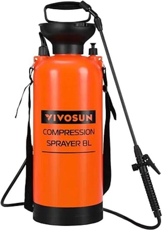 USED - VIVOSUN 2-Gallon Pump Pressure Sprayer, Pre