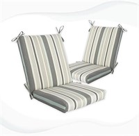 SEALED - Outdoor/Indoor Seat/Back Chair Cushion wi