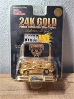 24K Gold Stock Rods hot wheels Camaro