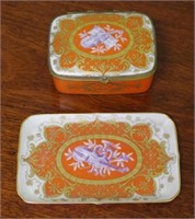 Vintage Limoges trinket box & matching tray