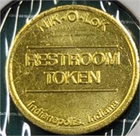 Token restroom token