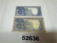 1985 Chad 1000 Francs, Pack of 2