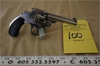 Smith & Wesson revolver hammerless
