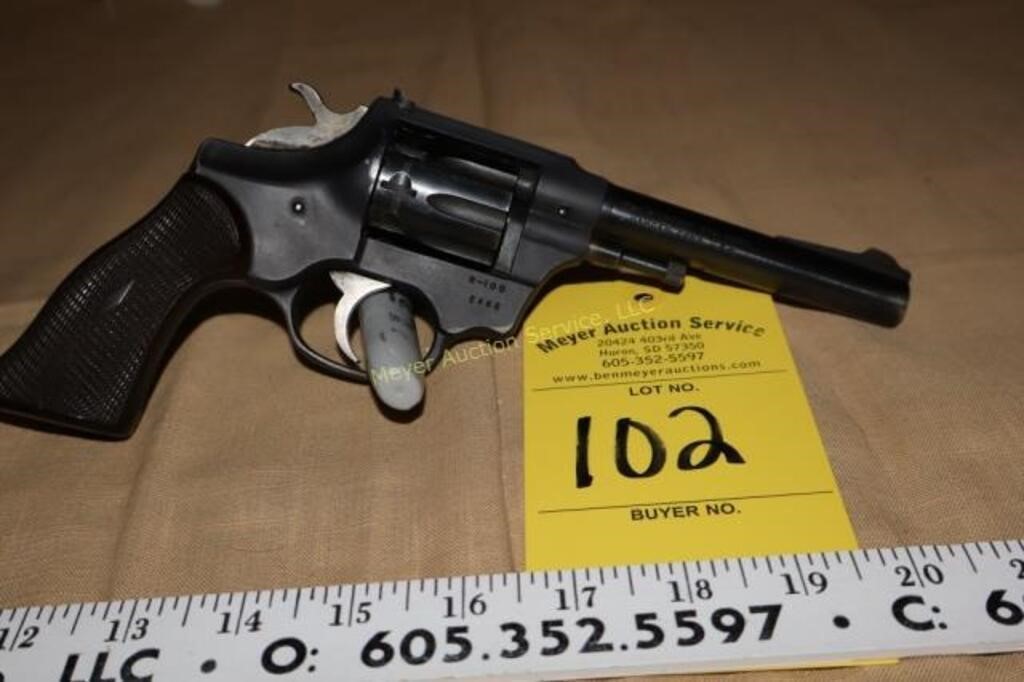 High Standard .22 revolver Model R-100