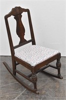 Antique Wooden Rocking Chair