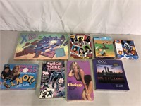 8pc Character Puzzle & Game Lot w/ Disney