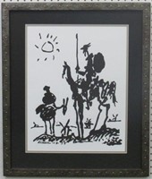 DON QUIXOTE LITHOGRAPH BY PABLO PICASSO