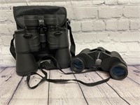 LOT 2 Binoculars Barska 20x50 & Tasco Wide Angle