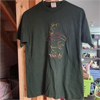 Pooh Bear Outline Stitch Shirt