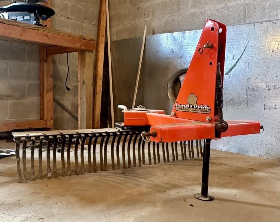 Land Pride LR050 3pt. Rock Rake