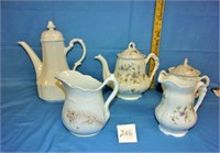 tea pots, etc (dmg creamer)