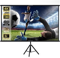 LEJIADA, PROJECTOR SCREEN WITH STAND 
84 IN.