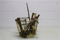 Egg Basket with Miscellaneous Tools