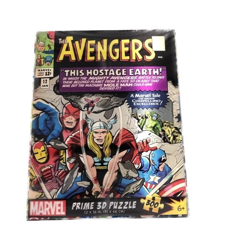 THE AVENGERS "THIS HOSTAGE EARTH!" PRIME 3D PUZZLE