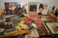 Assorted Records Including Elvis, Meatloaf