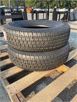 New Set Of (2) Atlas ST205/75R14 Radial Tires