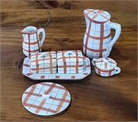 Plaid Japan Mini Butter, Pitcher & More