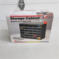 Small, 30 drawer storage cabinet