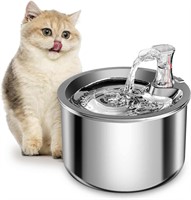 Cat Water Fountain  Stainless Steel  2L/67oz