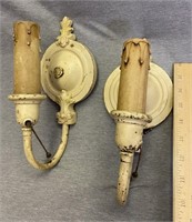 Antique Brass Wall Sconces