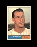 1961 Topps #241 Al Cicotte EX-MT to NRMT+