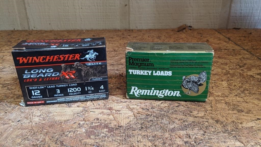 Winchester and Remington Turkey Loads Shotgun