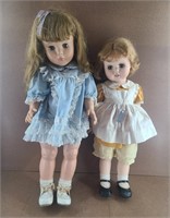 2 Vtg Dolls ( Follow Me Toddlers)