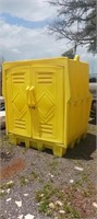 yellow storage container