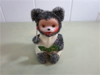 Tin Toy Wind Up Bear Music Conductor