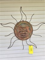 Sun face 35" d