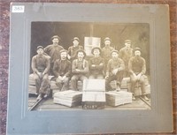 Interesting Matted Photograph, Approximate Size