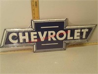 New metal Chevrolet deco sign