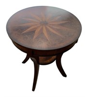 Wooden Round Side Table *pre-owned/light