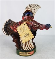 Wild Turkey Liquor Bottle Ceramic