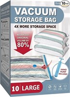 Vacuum Storage Bags, 10 Large Space Saver Bags Sea