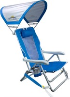 Outdoor Backpack Beach Chair, Royal Blue, Foldable