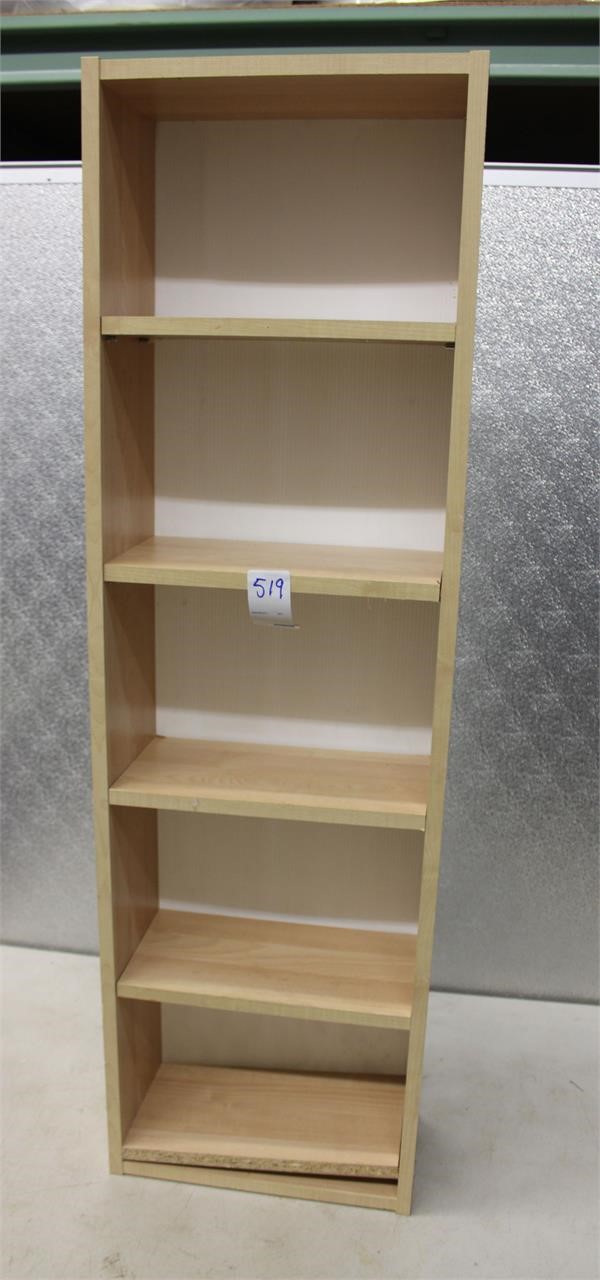 Wood Book Shelf 44"T