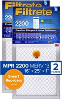 Filtrete 16x25x1 AC Filter  MPR 2200  3 PACK