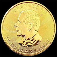 2024 Canada 1oz Gold $50 GEM PROOF