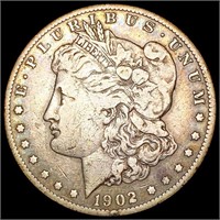 1902-S Morgan Silver Dollar NEARLY UNCIRCULATED