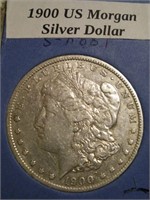 1900*O-US Morgan Silver Dollar