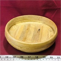 Signed Handcrafted Wooden Bowl
