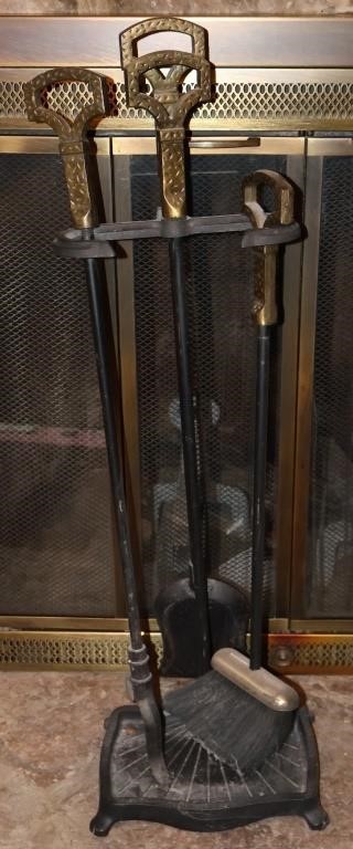 Cast Iron Fireplace Tools