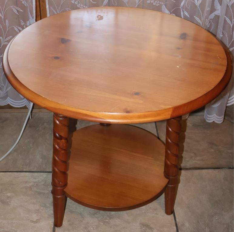 Round End Table