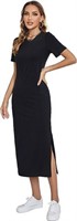 NEW (S) Sexy Slim Sun Long Dresses